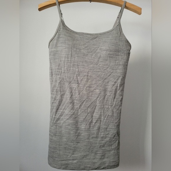 Icebreaker Merino 150 Siren Bra Cami – Built-In Bra – Gritstone Heather – Size S - Picture 2 of 6
